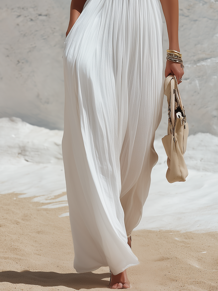 Opal Pleated Dress