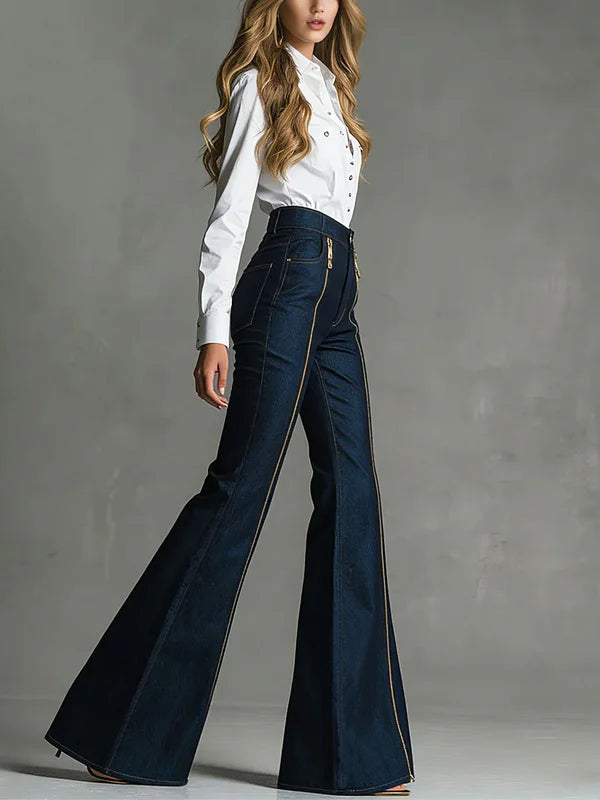 Oriane Blue Trousers