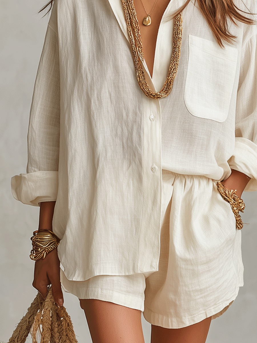 Delphine Linen Co-ord Set