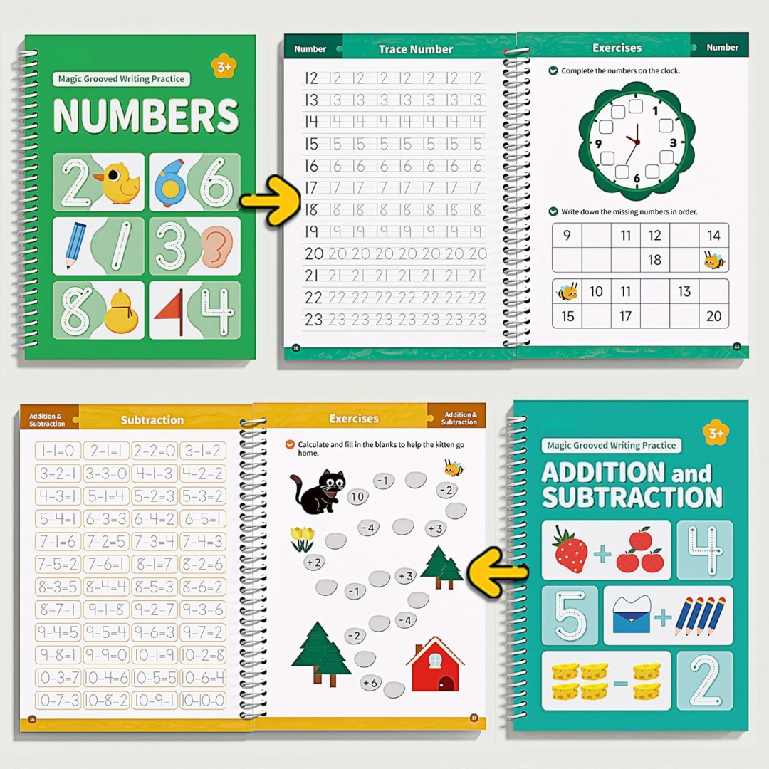 Lumera™ Magic Grooved Copybooks