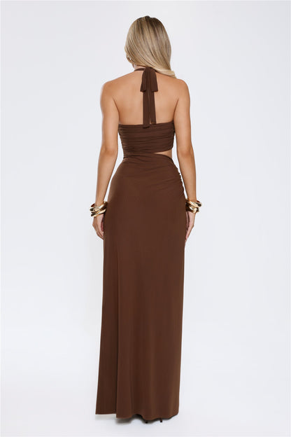 Betty Halter Maxi Dress
