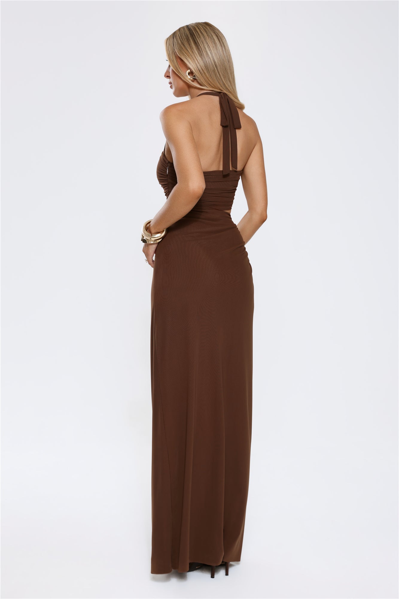 Betty Halter Maxi Dress