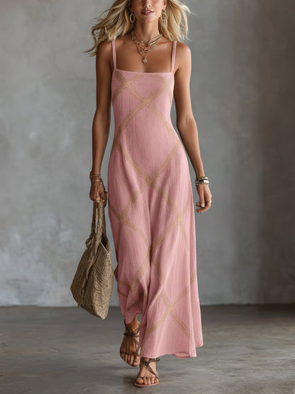 Mabel Black Sleeveless Maxi Dress