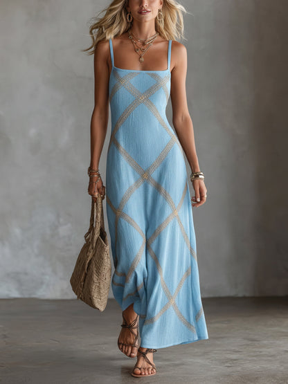 Mabel Black Sleeveless Maxi Dress