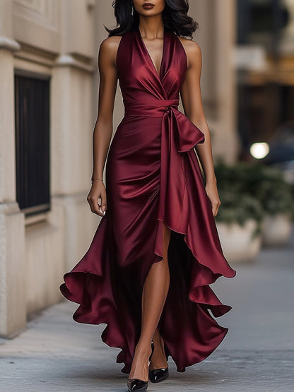 Veda Halter Maxi Dress