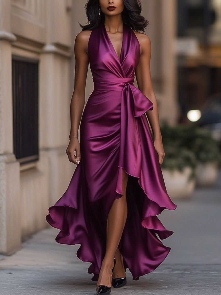 Veda Halter Maxi Dress