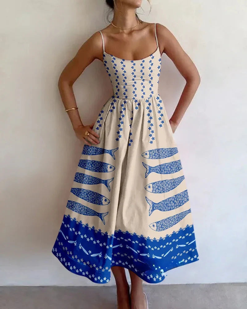 Primrose Blue Dress