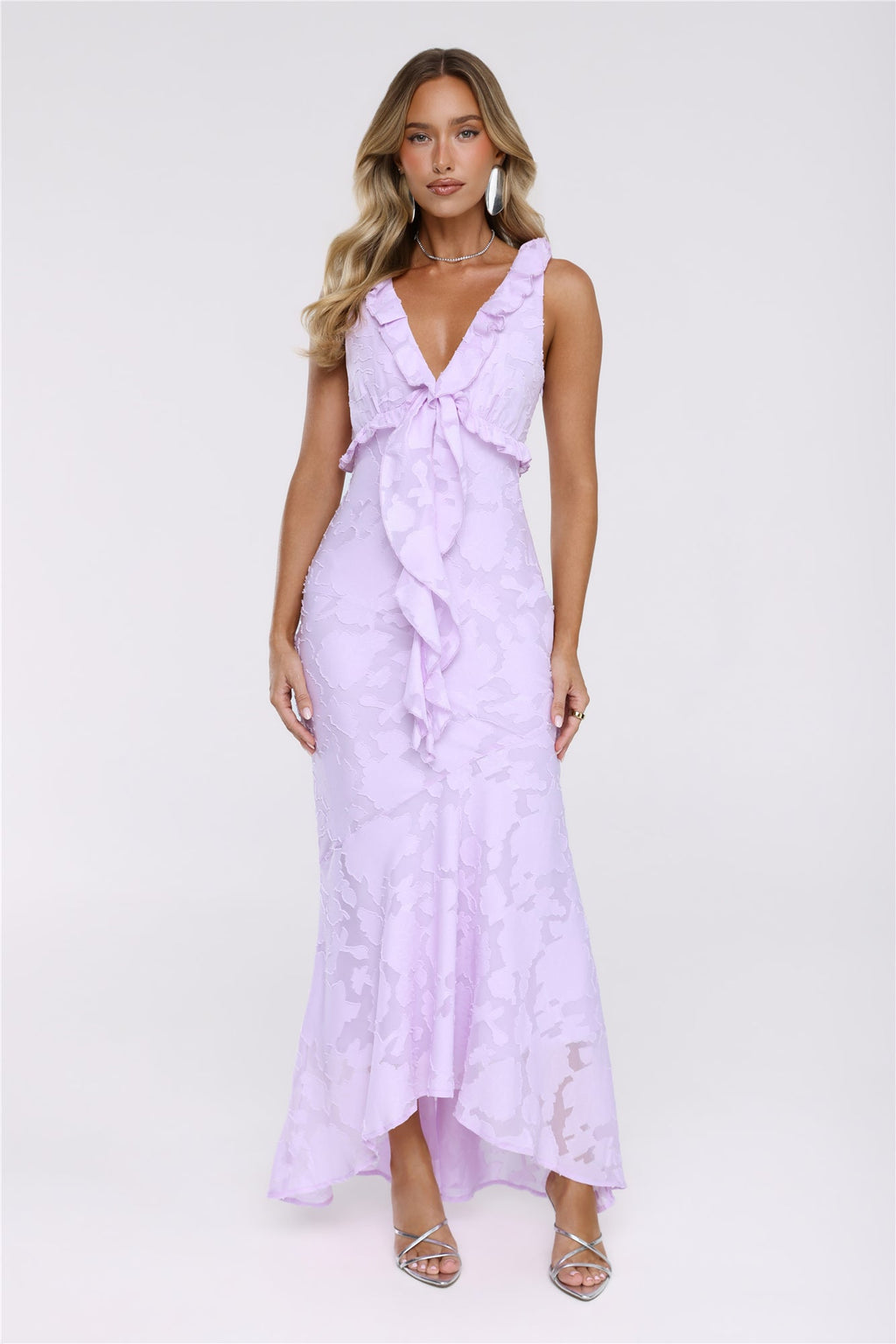 Vivi Lilac Maxi Dress