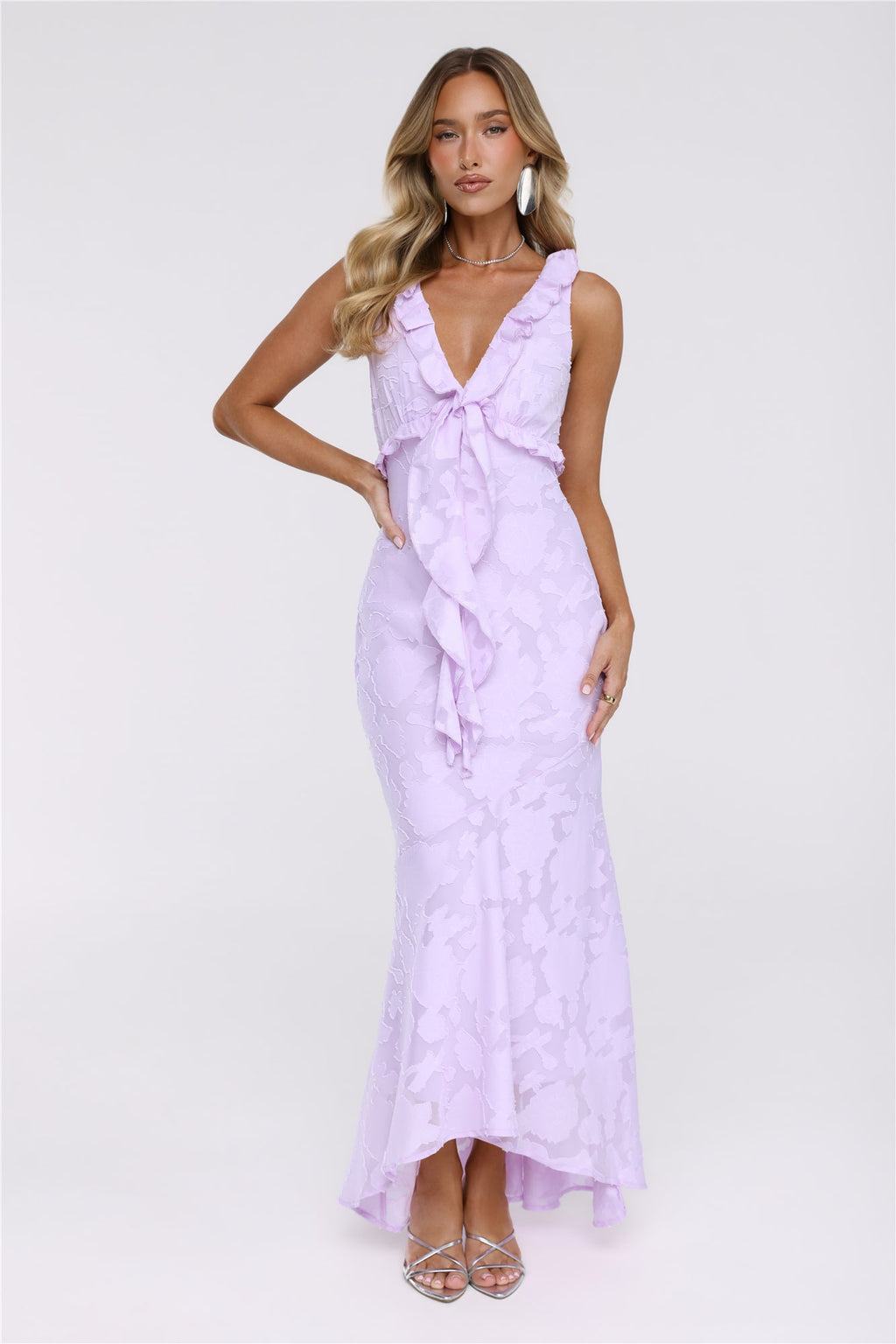 Vivi Lilac Maxi Dress