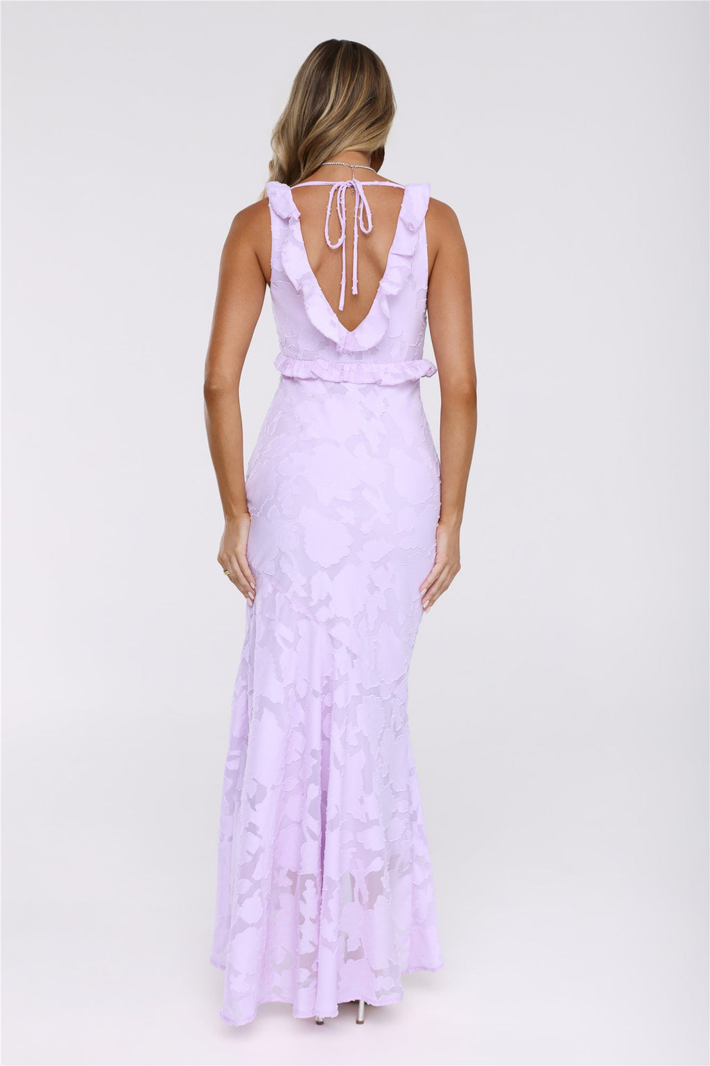 Vivi Lilac Maxi Dress