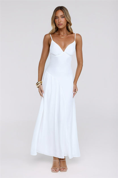 Seraphina White Maxi Dress
