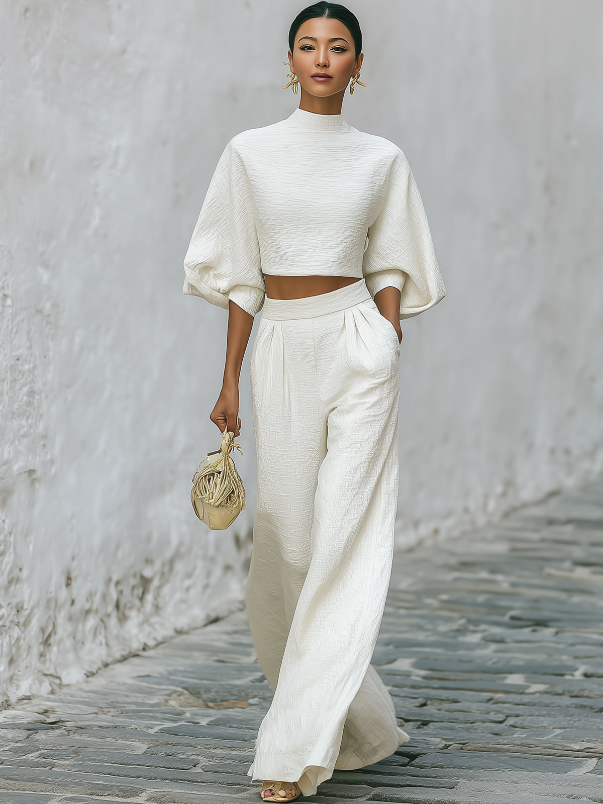Vivienne White Co-ord Set