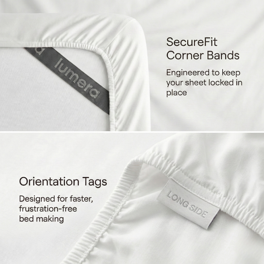 Bamboo Bed Sheets - 4pcs Set