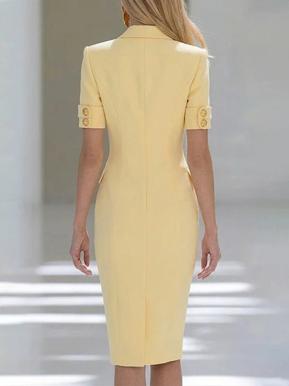 Coralie Yellow Blazer