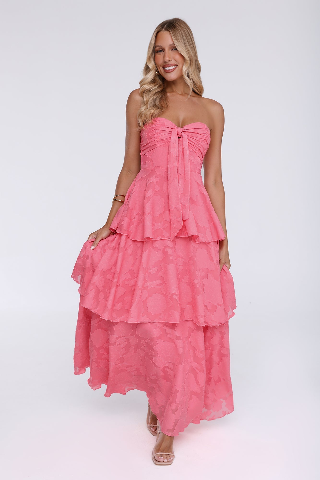 Dahlia Strapless Maxi Dress