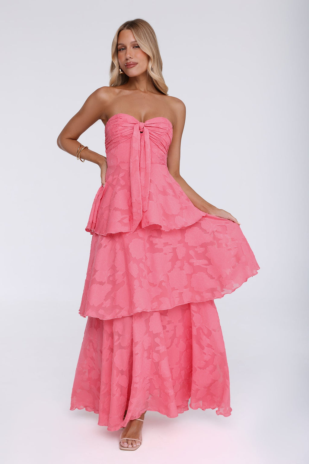 Dahlia Strapless Maxi Dress