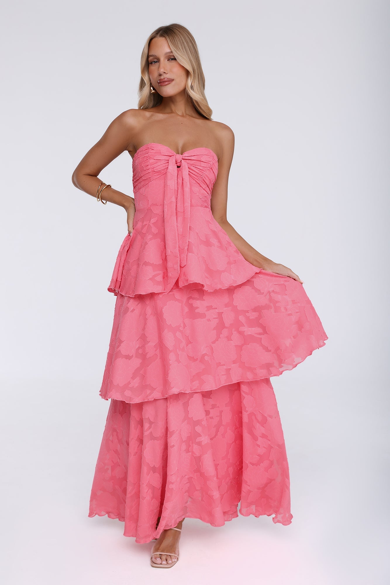 Dahlia Strapless Maxi Dress