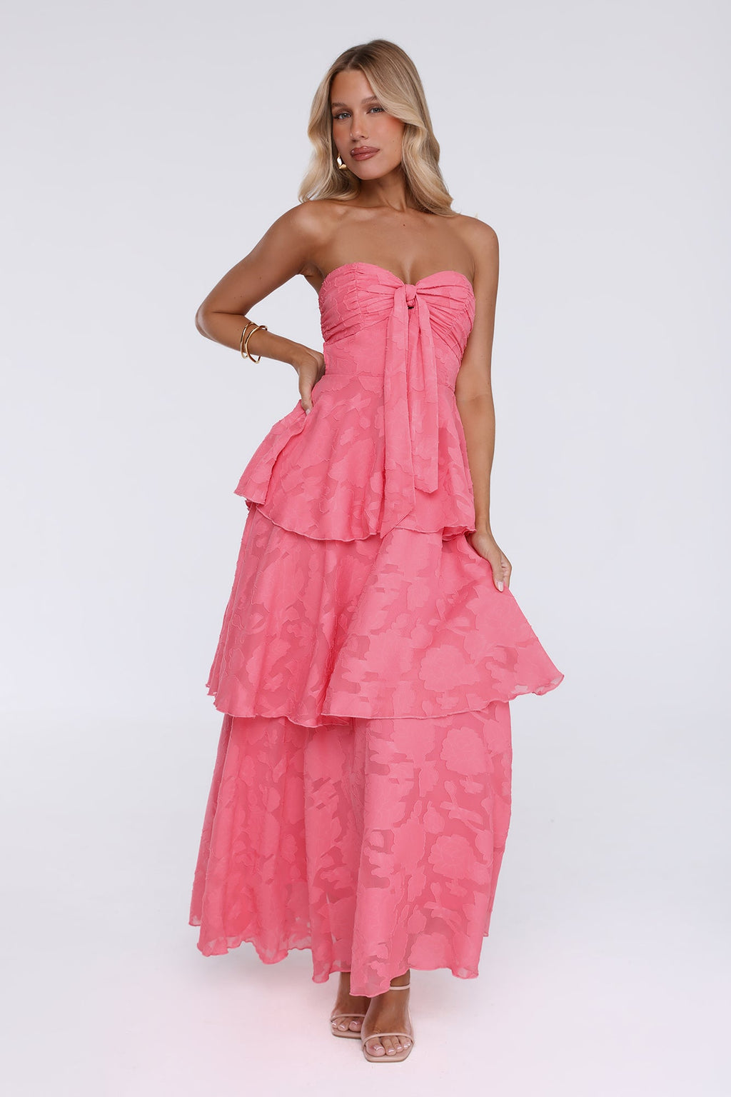 Dahlia Strapless Maxi Dress