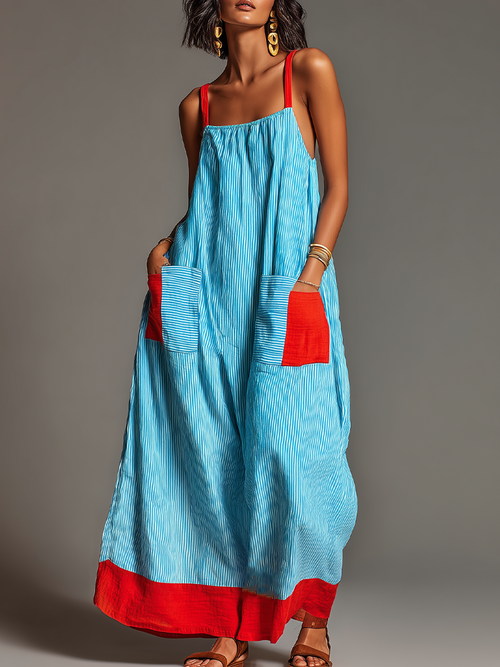 Zelda Linen Maxi Dress