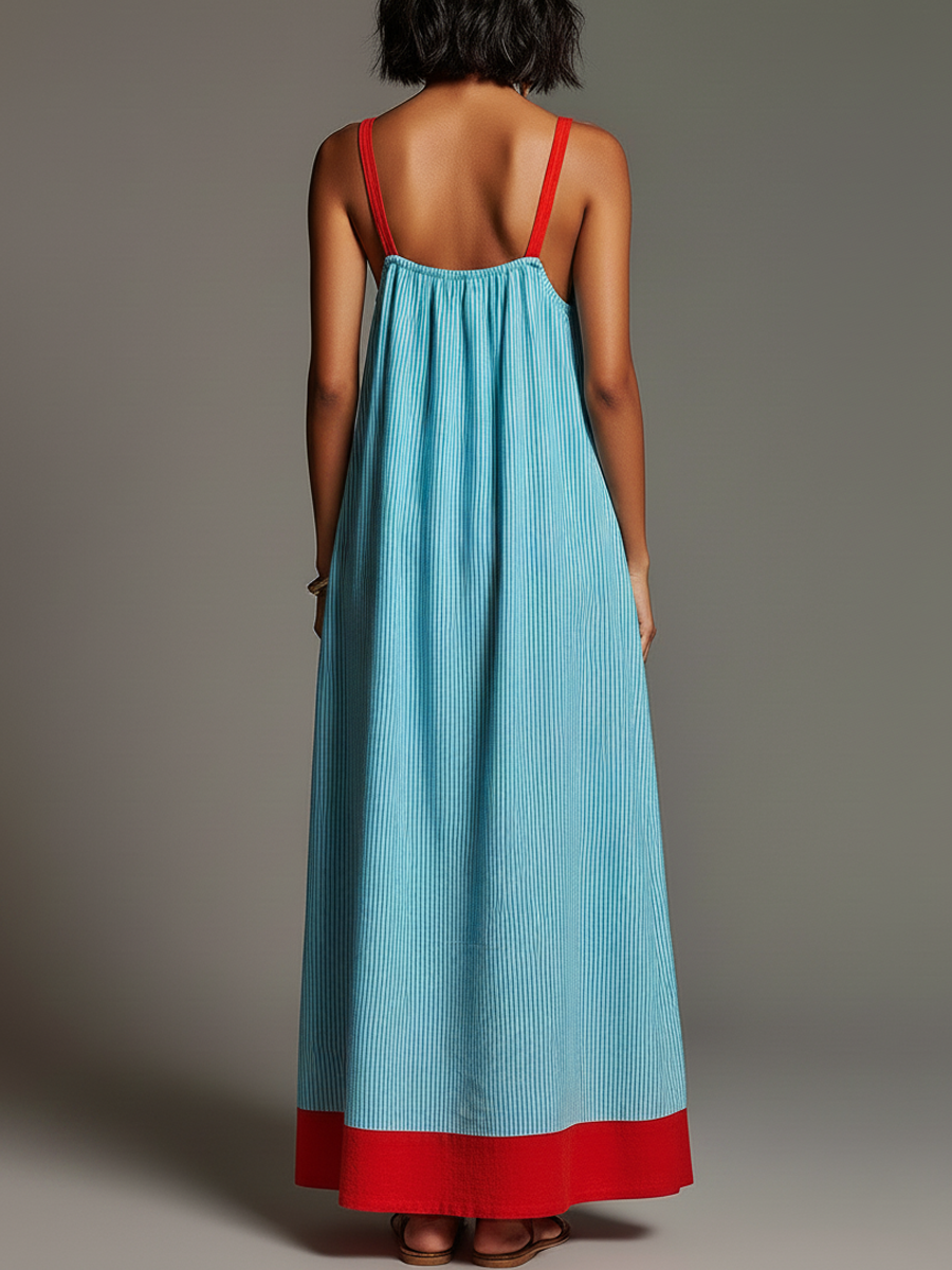 Zelda Linen Maxi Dress