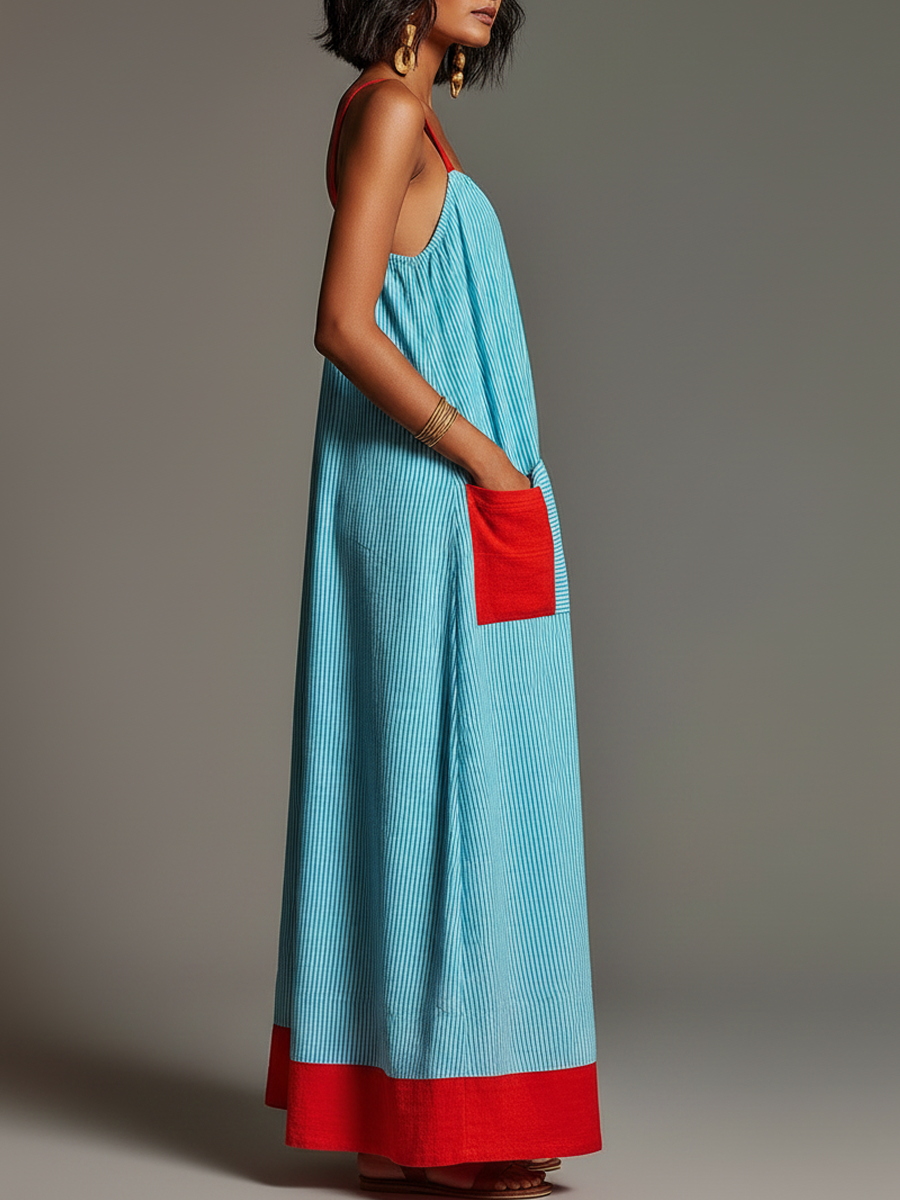 Zelda Linen Maxi Dress