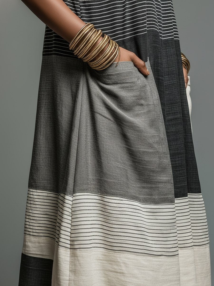 Bess Linen Sleeveless Maxi Dress