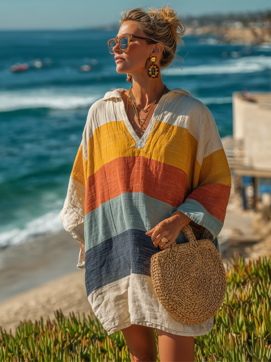 Belen Linen Mini Dress