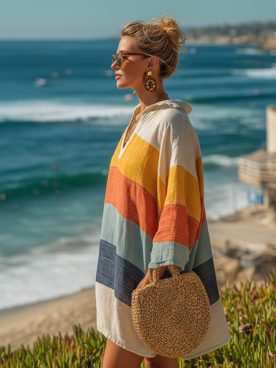 Belen Linen Mini Dress