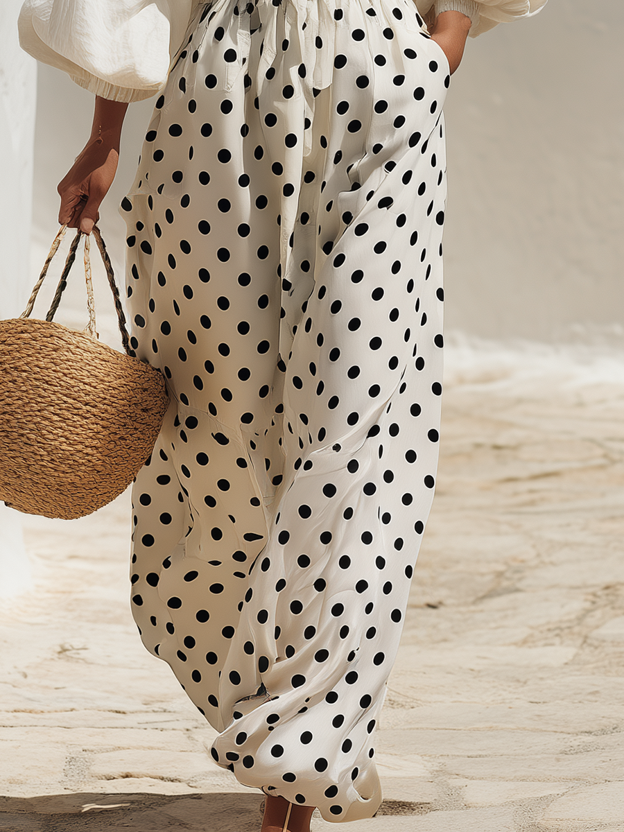 Bristol White Off-Shoulder Co-ord Set