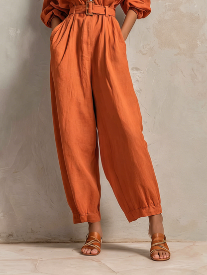 Rosalie Linen Jumpsuit