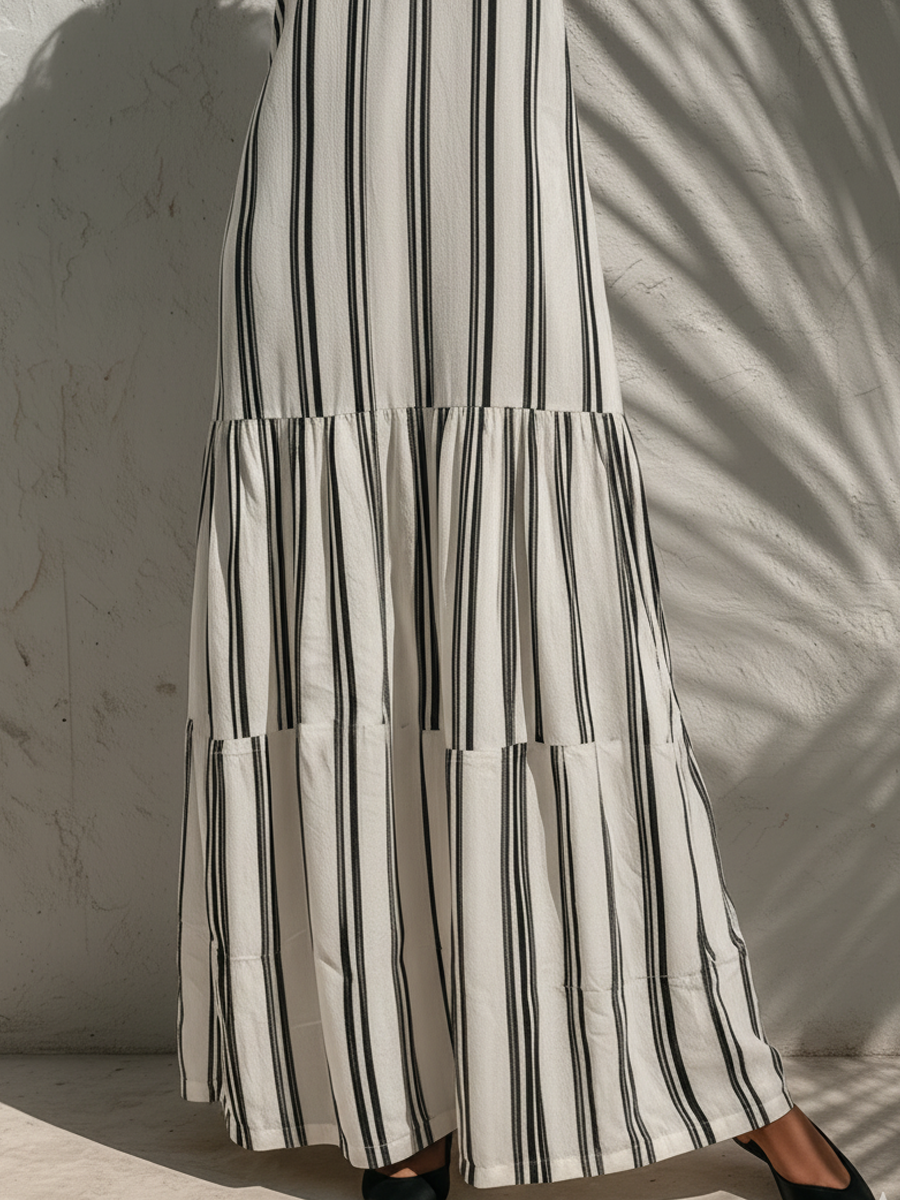 Orla Linen V-Neck Dress