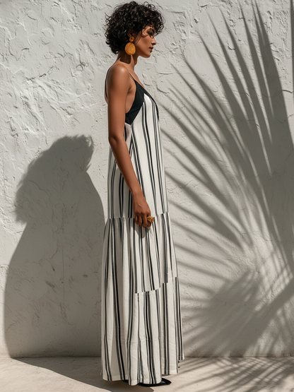 Orla Linen V-Neck Dress