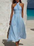 Sigrid Halter Dress