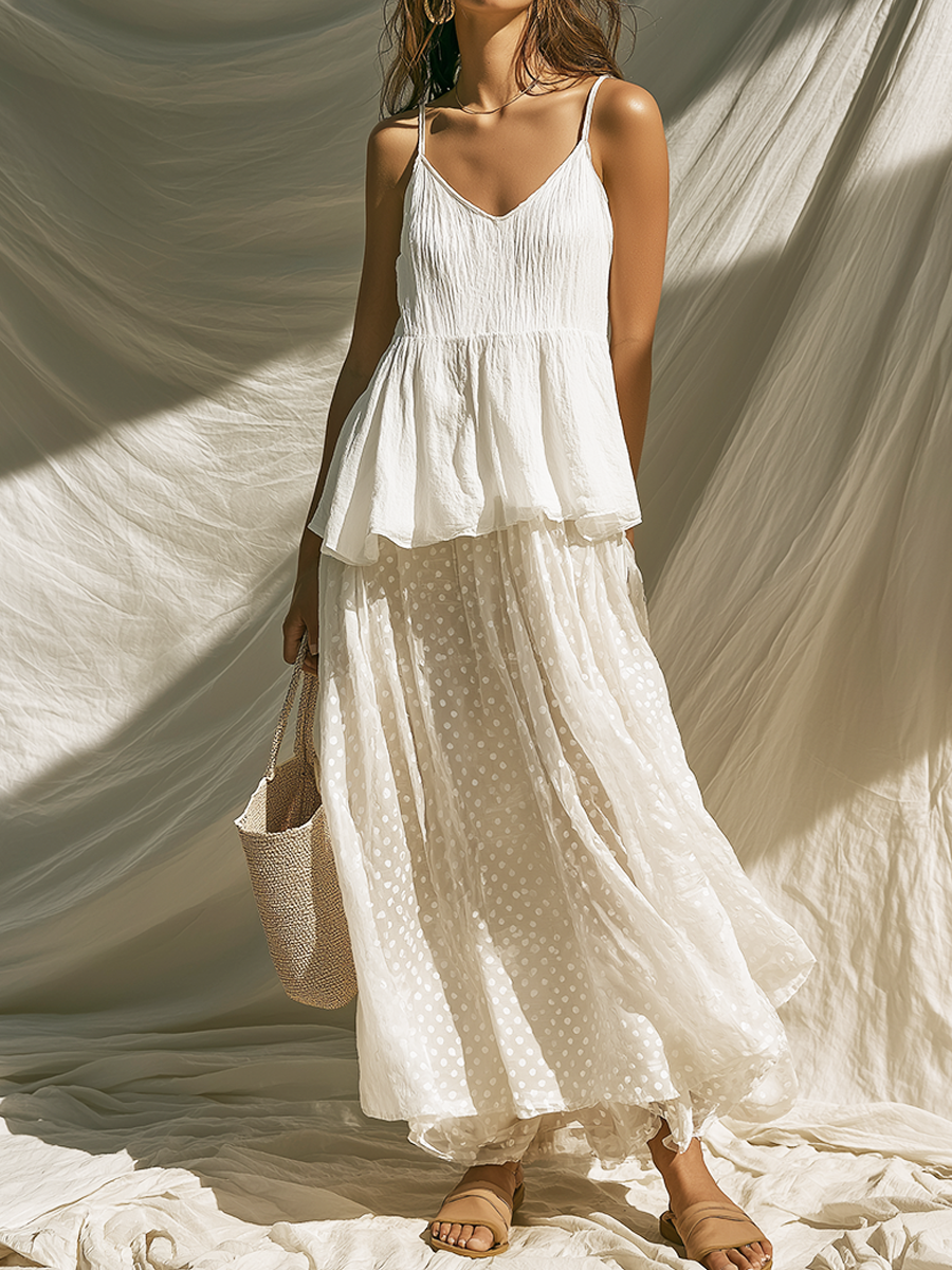 Fenella Linen Sleeveless Co-ord Set