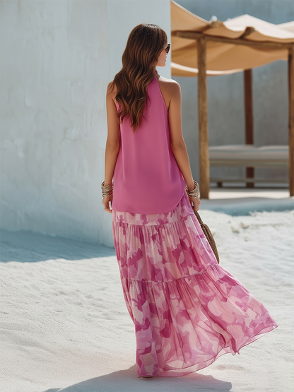 Goldie Chiffon V-Neck Co-ord Set