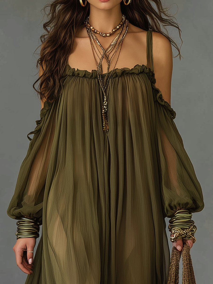 Margaux Off-Shoulder Maxi Dress