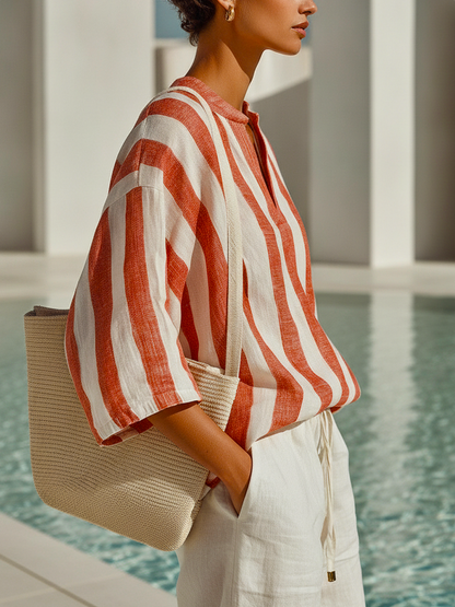 Elise Linen Blouse