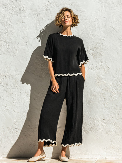 Honora Pleated Co-ord Set