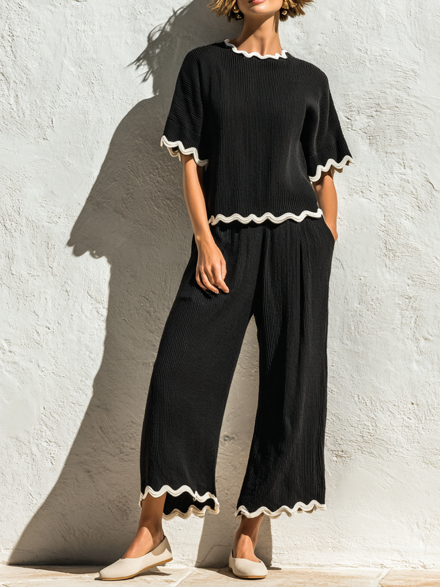Honora Pleated Co-ord Set
