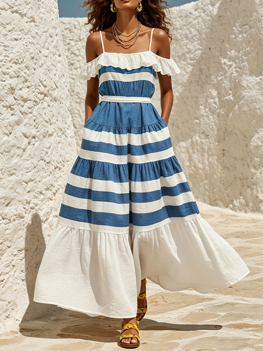 Sidonie A-Line Maxi Dress