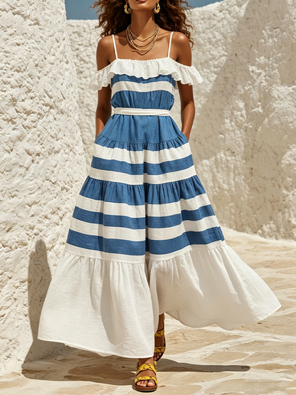 Sidonie A-Line Maxi Dress