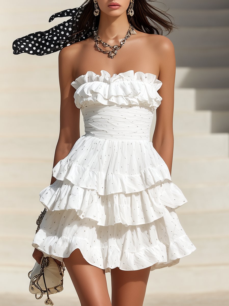 Zara Strapless Mini Dress