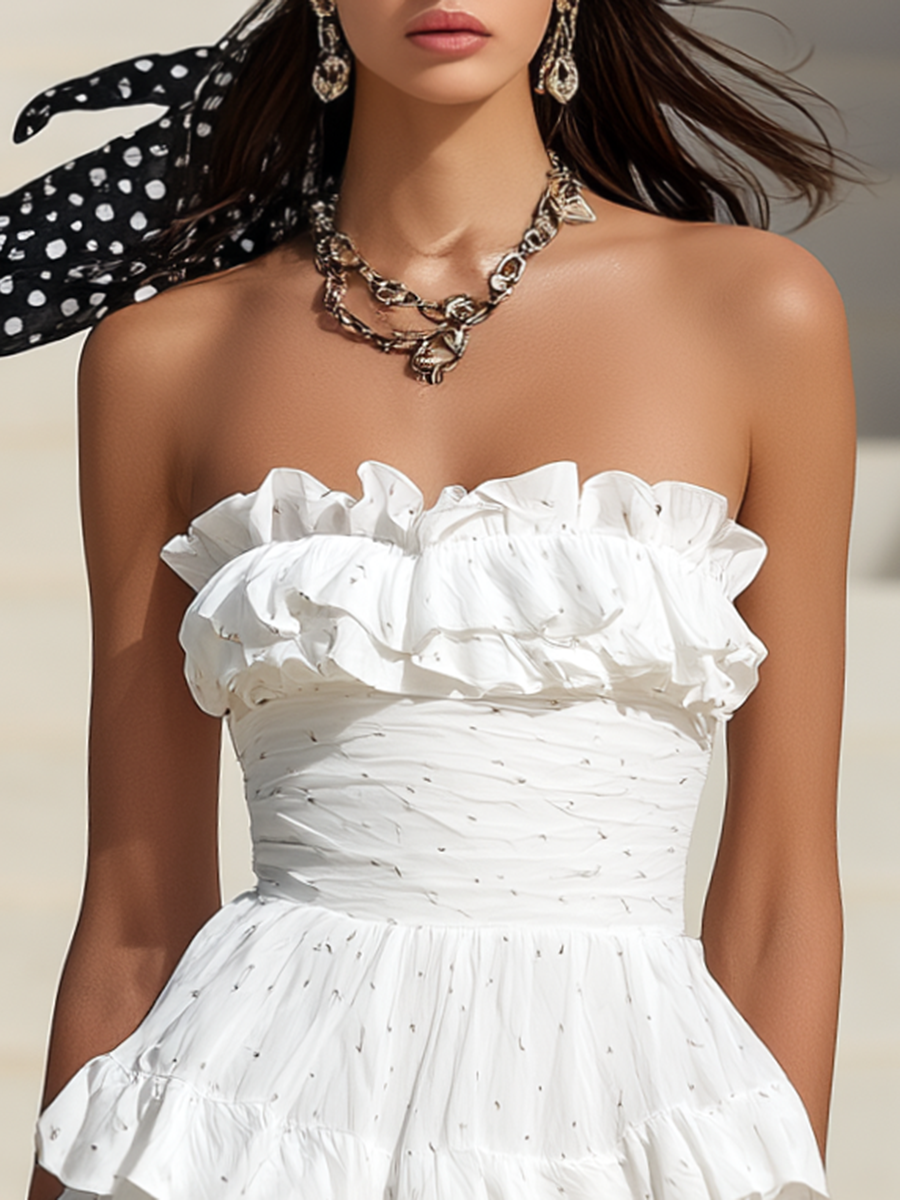 Zara Strapless Mini Dress