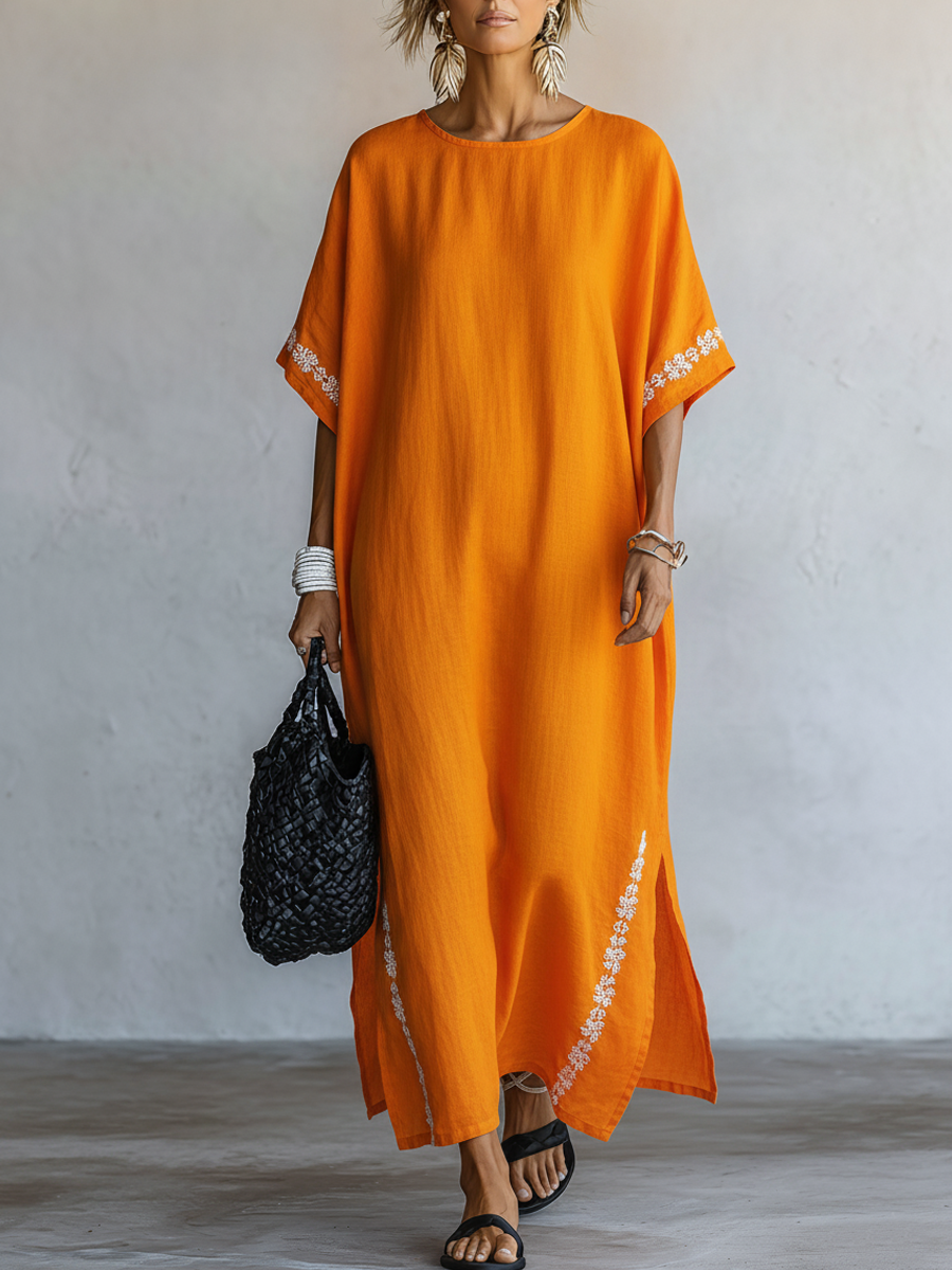 Greta Linen Maxi Dress