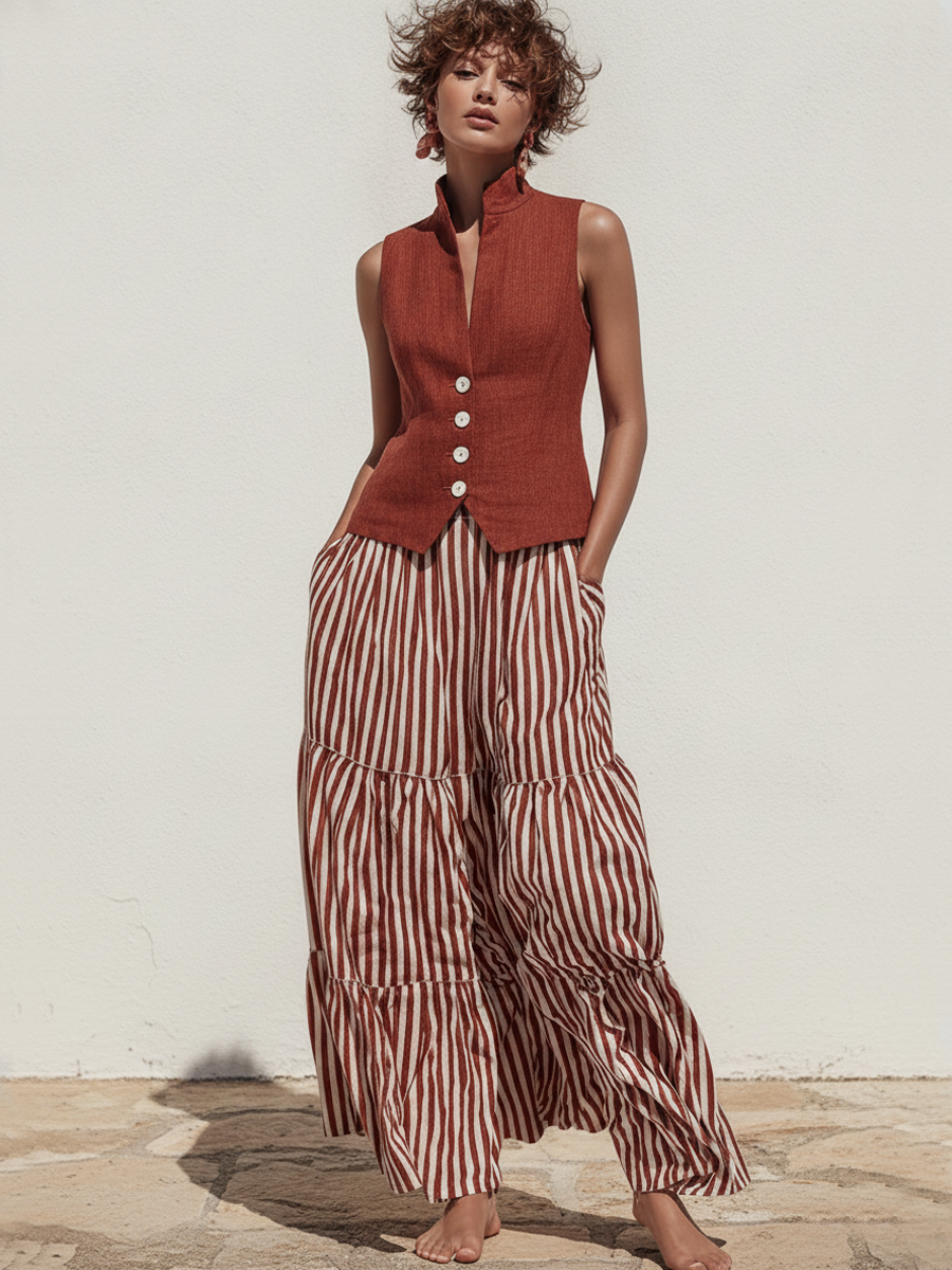 Wilhelmina Linen Co-ord Set