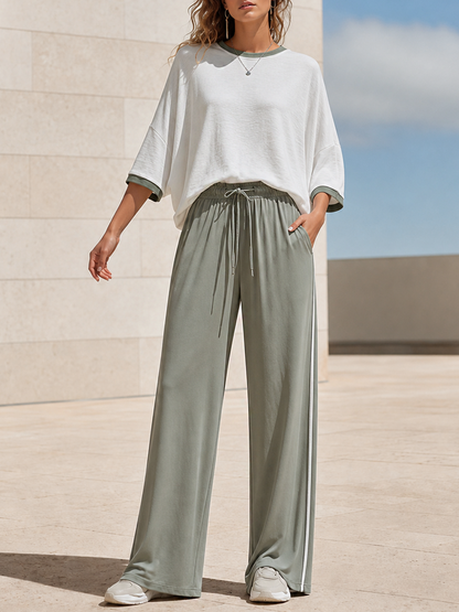 Elise White Co-ord Set