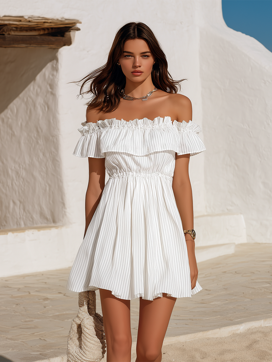 Margaux Off-Shoulder Mini Dress