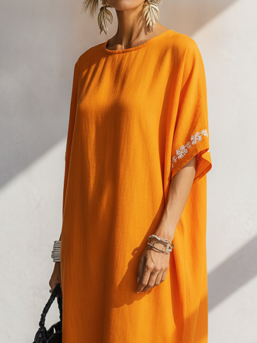 Greta Linen Maxi Dress