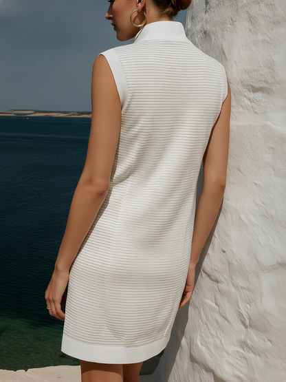 Violetta Knit Sleeveless Mini Dress