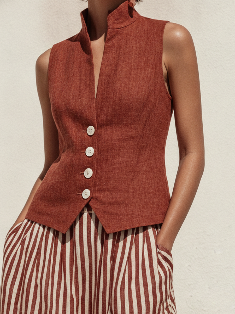 Wilhelmina Linen Co-ord Set